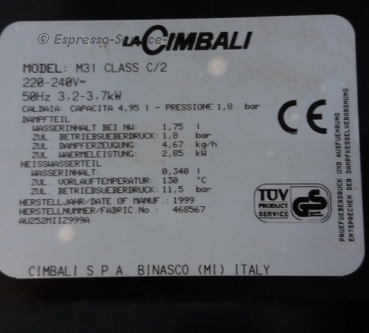 La Cimbali M 31, Siebträger (Gebraucht)